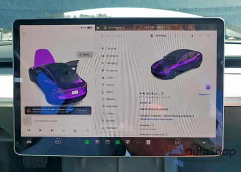2021 Tesla Model 3 from USA, damaged, VIN 5YJ3E1EA7MF989931